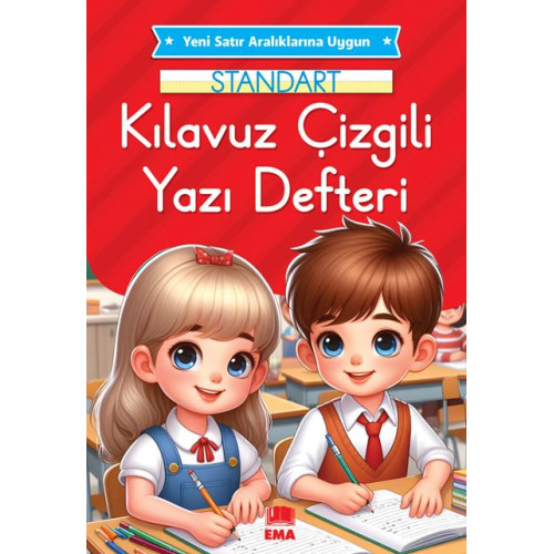 KLAVUZ CIZGILI YAZI DEFTERI (17*24EBAT)EMA COCUK 605-2005-33-0